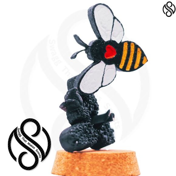 Bumble Bee Silicone Mold Set for Aroma Bead Car Fresheners | Air Vent Clip Molds - Picture 5 of 6